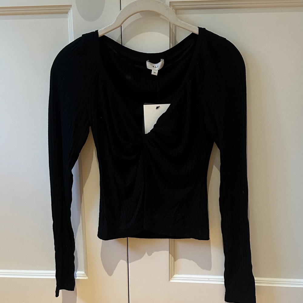 A.L.C. Women's Savannah Twisted Jersey T-Shirt